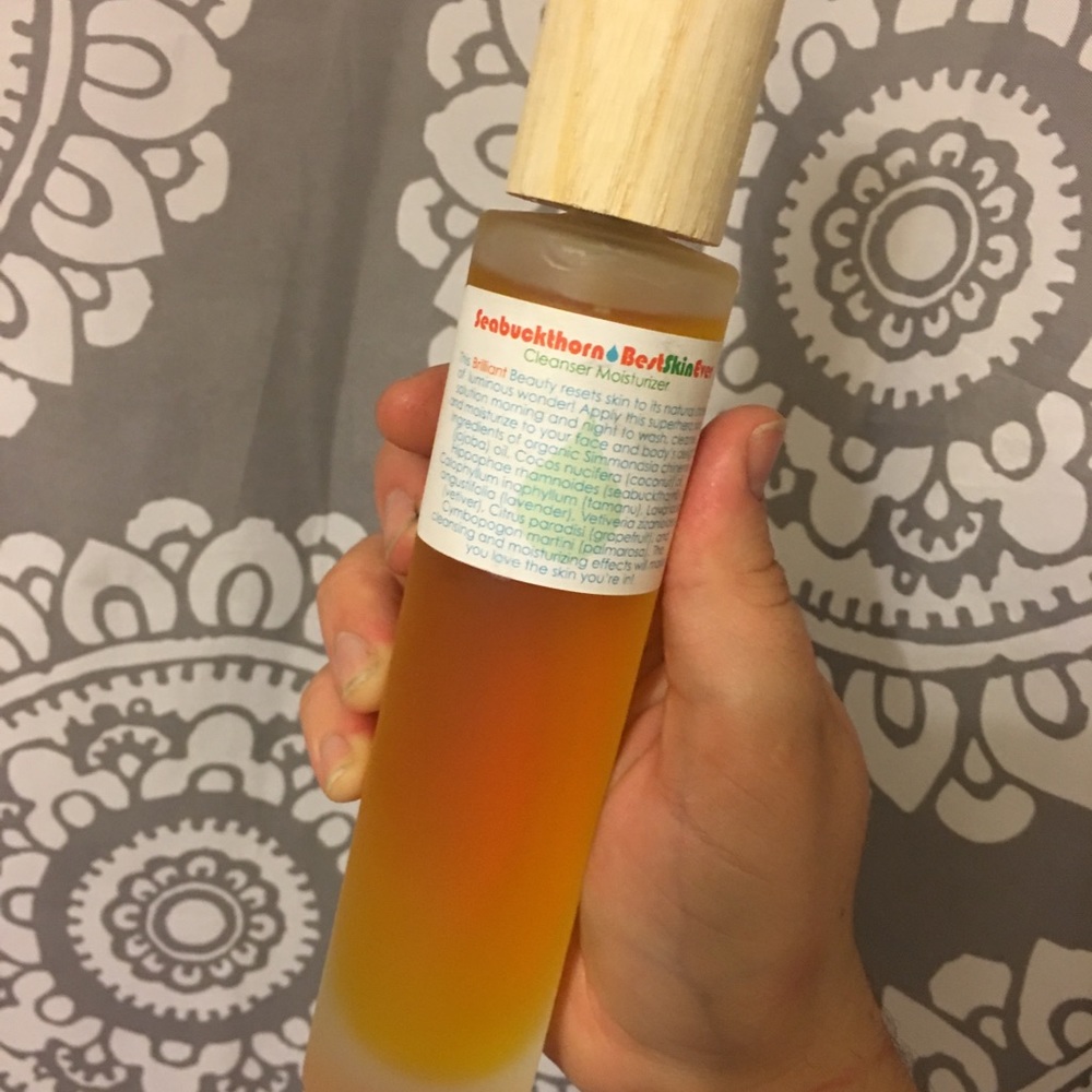 Living Libations Seabuckthorn Cleansing Oil 100ml